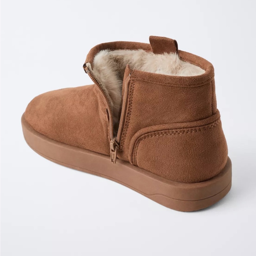 Girls Fur Effect Zara Boot - Picture 4 of 12